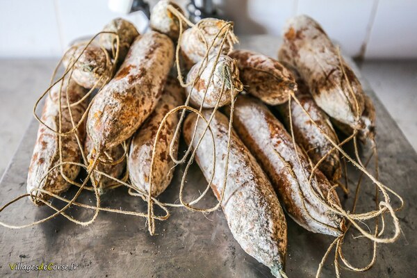 Charcuterie : Charcuterie du Nebbiu, Santo Pietro di Tenda - Korsika