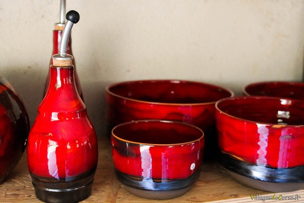 Caruli - Atelier de poterie corse et céramique à Aregno