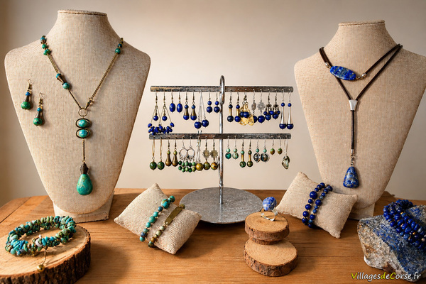 Bijoux en pierres naturelles et lithothérapie en Balagne - Mano a Mano