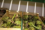 Carciofi bio negozio