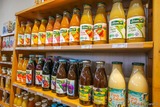 Succhi di frutta bio negozio