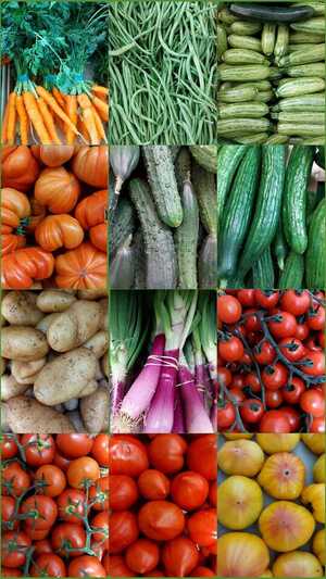 Organic Fruits and Vegetables