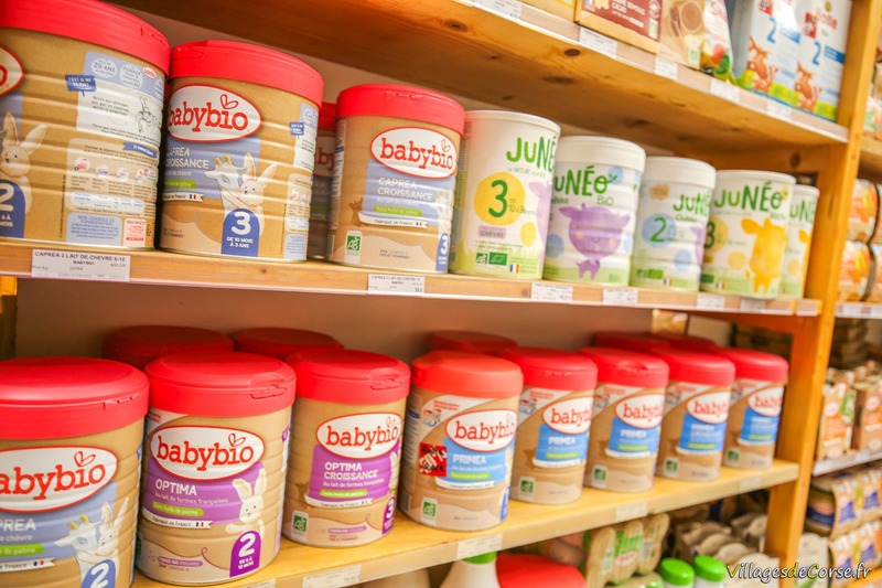 Latte per neonati babybio - Negozio bio La Roulotte - Furiani, Corsica