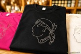 Schwarzes Corsica-T-Shirt - Korsische Souvenirs A Sporta - Corte, Korsika