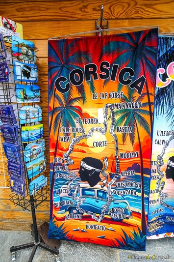 Asciugamano da spiaggia Corsica - A Sporta - Corte, Alta Corsica