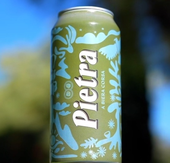 Canette collector 30 ans Pietra - Bière corse à la châtaigne