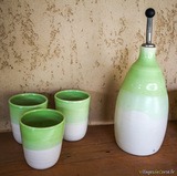 Ceramic vinegar pot - Atelier Caruli - Aregno