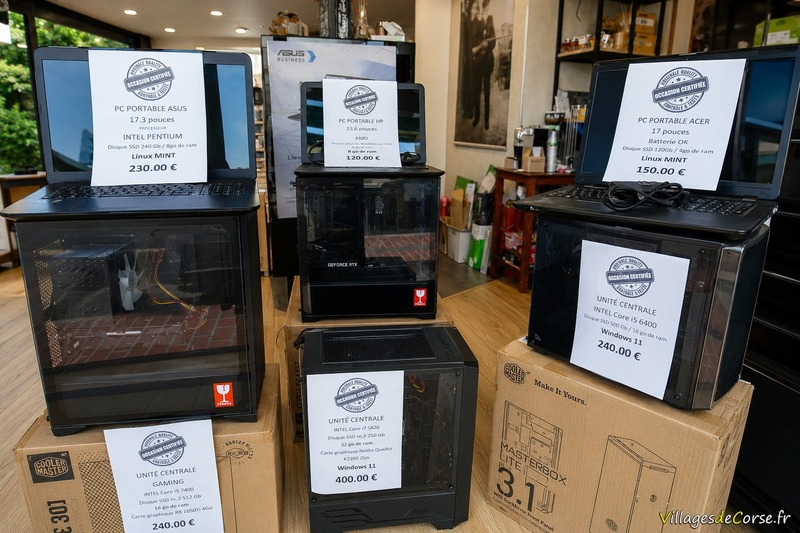 Ordinateurs d'occasion - Boutique informatique Micro Island à Lucciana