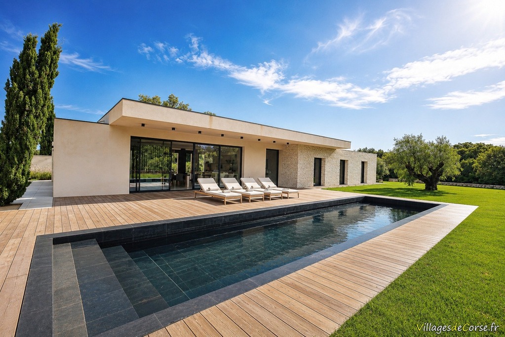 Villa with swimming pool Villas du Clos Canarelli - Accommodation - Corsica