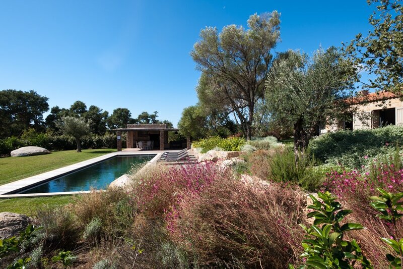 Villa Aleatico with heated pool - Clos Canarelli Estate in Figari, Southern Corsica