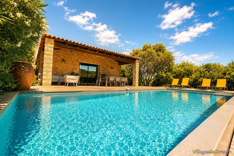 Villa Terra Vigna with private pool - Clos Canarelli in Figari, Corsica