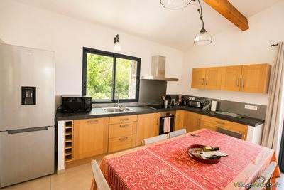 Fully equipped kitchen - Villa Terra Vigna by Clos Canarelli in Figari