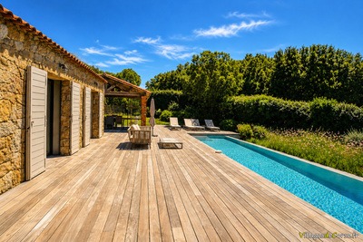 Villa Vermentinu with private pool - Clos Canarelli Estate in Figari, Southern Corsica
