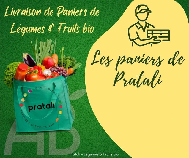 Panier de legumes bio - Pratali - Bastia, Corse