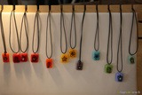 Handgefertigte Glashalskette - Verrerie Atraverre - Calvi, Korsika