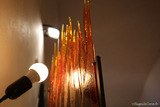 Lampe artisanale en verre