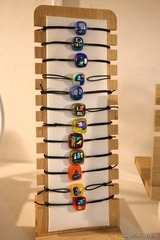 Mehrfarbige Glasarmbänder - Atraverre Calvi