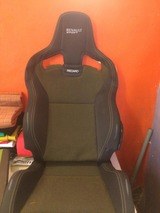 Sport car seat upholstery, Ile Rousse, Corsica