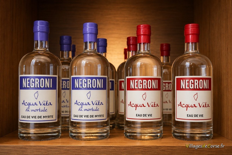 Acquaviti artigianali Negroni - Distilleria di Calacuccia - Corsica