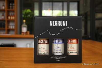 Confezione degustazione di liquori corsi Negroni - Calacuccia - Niolu