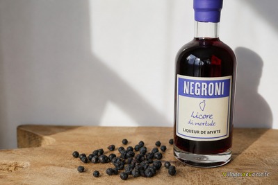 Liquore artigianale di mirto Negroni - Distilleria di Calacuccia - Niolu