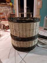 Round Bread Basket in Wicker