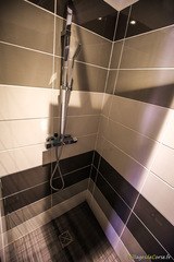 Douche à l'Italienne - Location de studio mini-villa à Calenzana, Balagne, Haute-Corse
