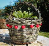 Panier Lucette en Osier tressé