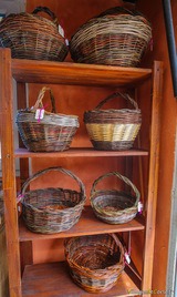 Panier osier vannerie corse