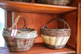 Panier osier vannerie corse - Calenzana - Annick