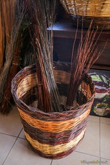 Panier osier vannerie corse - Calenzana