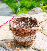 Wicker Pot - Corsican Basketry