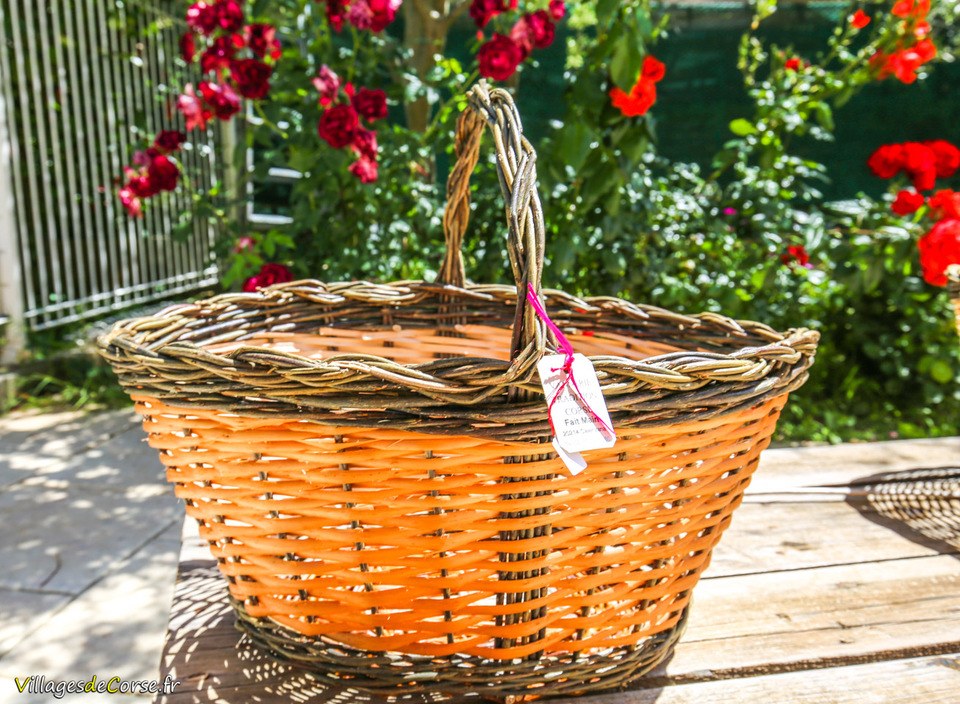Wicker baskets Traditional Corsican Basketry in Calenzana