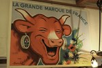 La vache qui rit affiche entoilée années 50 [ Vendu ]