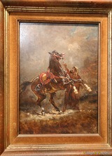 Tableau orientaliste d'Olivier Pichot - Antiquaire à Bastia, Corse