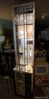 Vitrine fer forgé