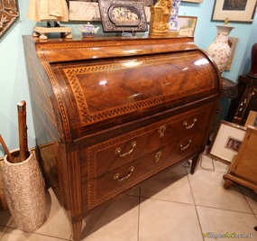 Secrétaire bureau à cylindre - Mobilier ancien d'antiquaire à Bastia
