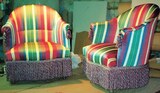 Fauteuils après restauration