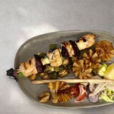 Kebab di pollo, ristorante Chez Marc a Centuri