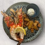Grilled lobster - Chez Marc Restaurant - Centuri, Corsica
