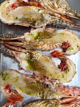 Lobsters - Chez Marc Restaurant - Centuri, Corsica