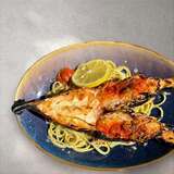 Pasta with lobster - Chez Marc Restaurant - Centuri, Corsica