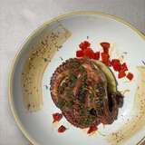 Wood-fired octopus - Chez Marc Restaurant - Centuri, Corsica