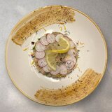 Swordfish tartare - Chez Marc Restaurant - Centuri, Corsica