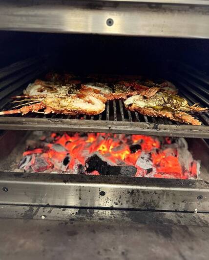 Wood-fired cooking