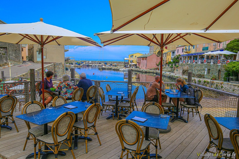 Terrace - Chez Marc Restaurant - Centuri, Corsica