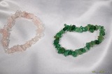 Armbänder mit Aventurin und Rosenquarz - Feine Schmucksteine