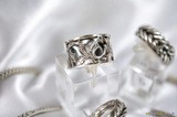 Handgefertigter Siegelring aus Silber