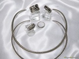 Silberne Halsreife und Ringe - Handgefertigte BdeH-Kollektion
