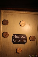Broche écharpes bronze - Les Bijoux By Bulles - Calvi, Corse